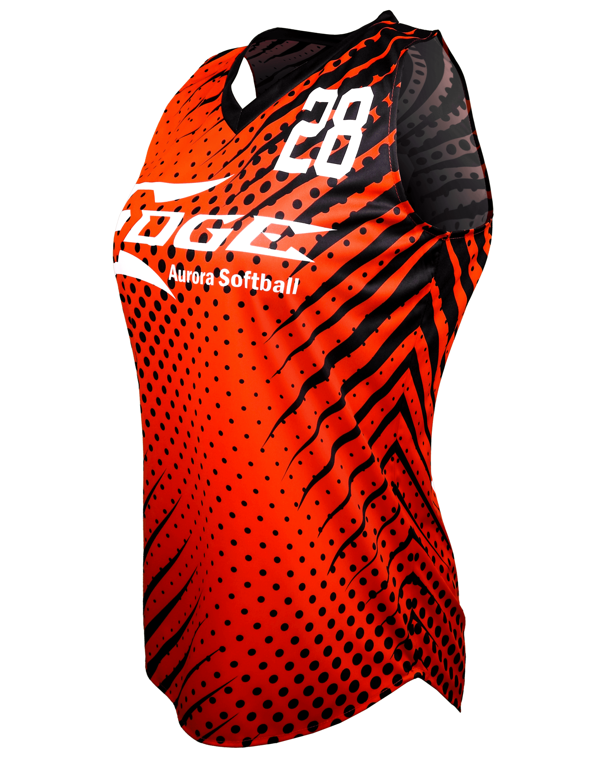 RSSBRC03POLYDEXLSIDE.png Racerback V Neck Softball Jersey 3