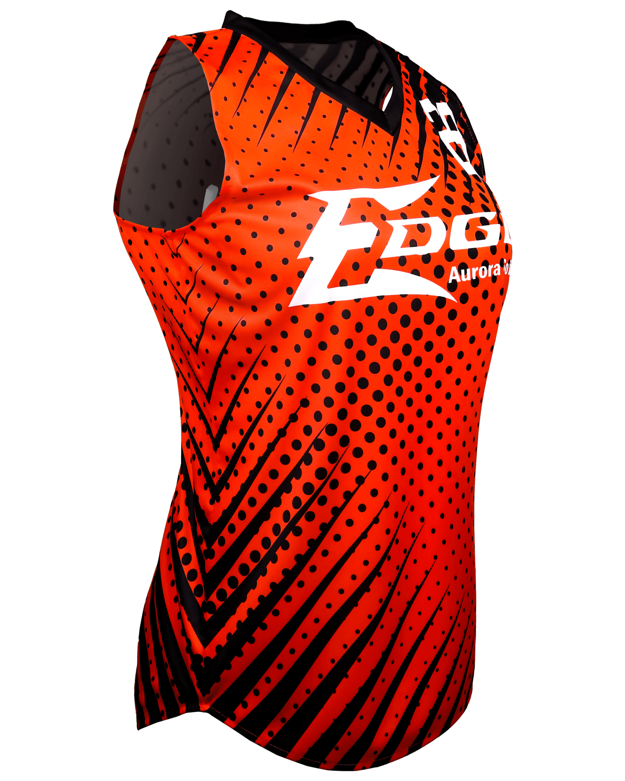 RSSBRC03POLYDEXRSIDE.png Racerback V Neck Softball Jersey 2