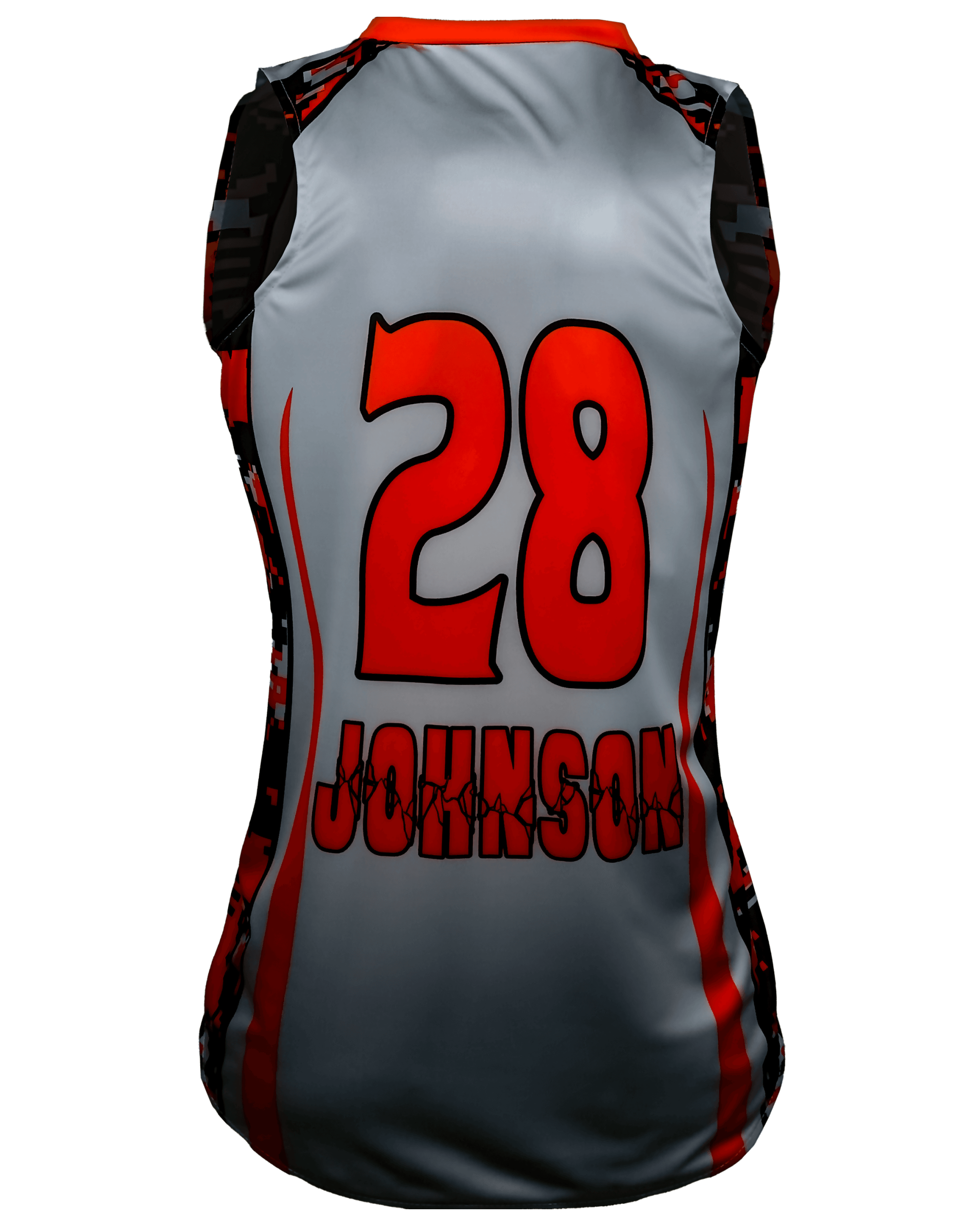 Racerback Crew Neck Softball Jersey 4