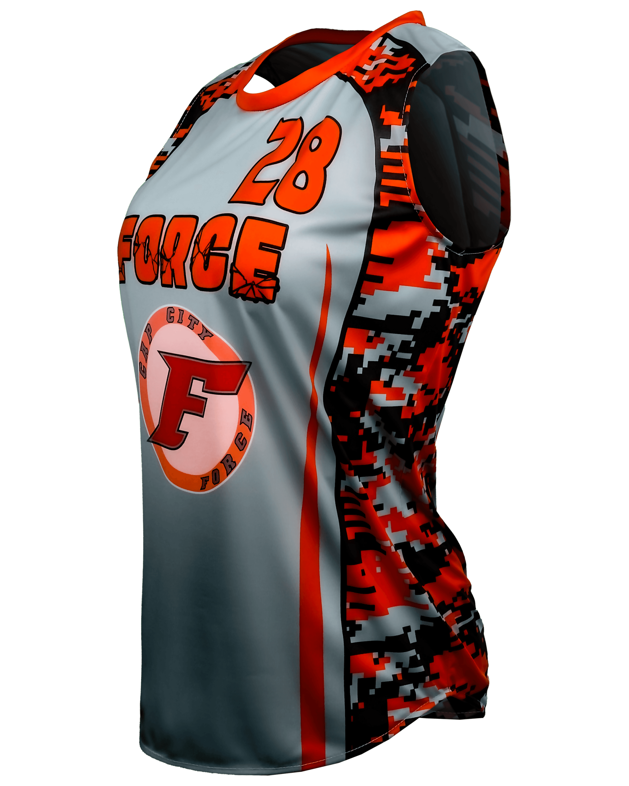 Racerback Crew Neck Softball Jersey 3