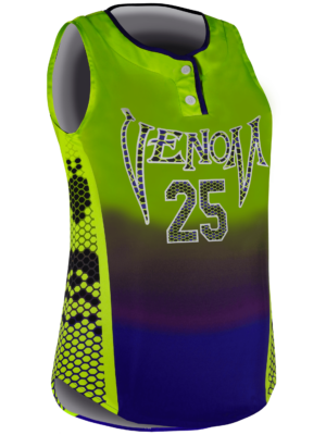 RSSBSL0523POLYDEXLEFT.png Sleeveless 2-Button Softball Jersey 2