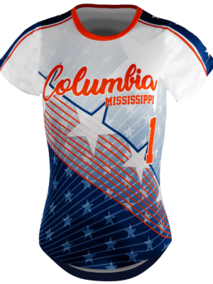 Short Sleeve Crew Neck Softball Jersey 1