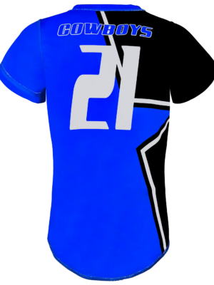 RSSB01REVINTERFUSEBACK.png Single Ply Reversible Crew Neck Softball Jersey 2