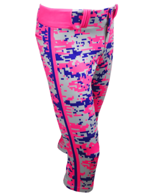 Full Sublimation Tapered Knicker Softball Pants w/ Braiding 1