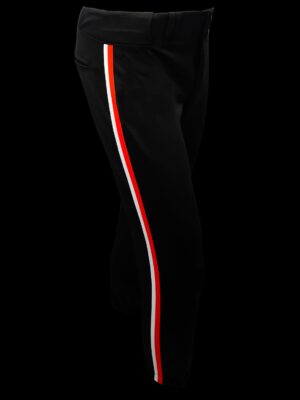 Dyed Tapered Lowrise Softball Pants w/ Braiding