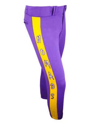 Dyed Tapered Lowrise Softball Pants w/ Sublimated Side Panels 1