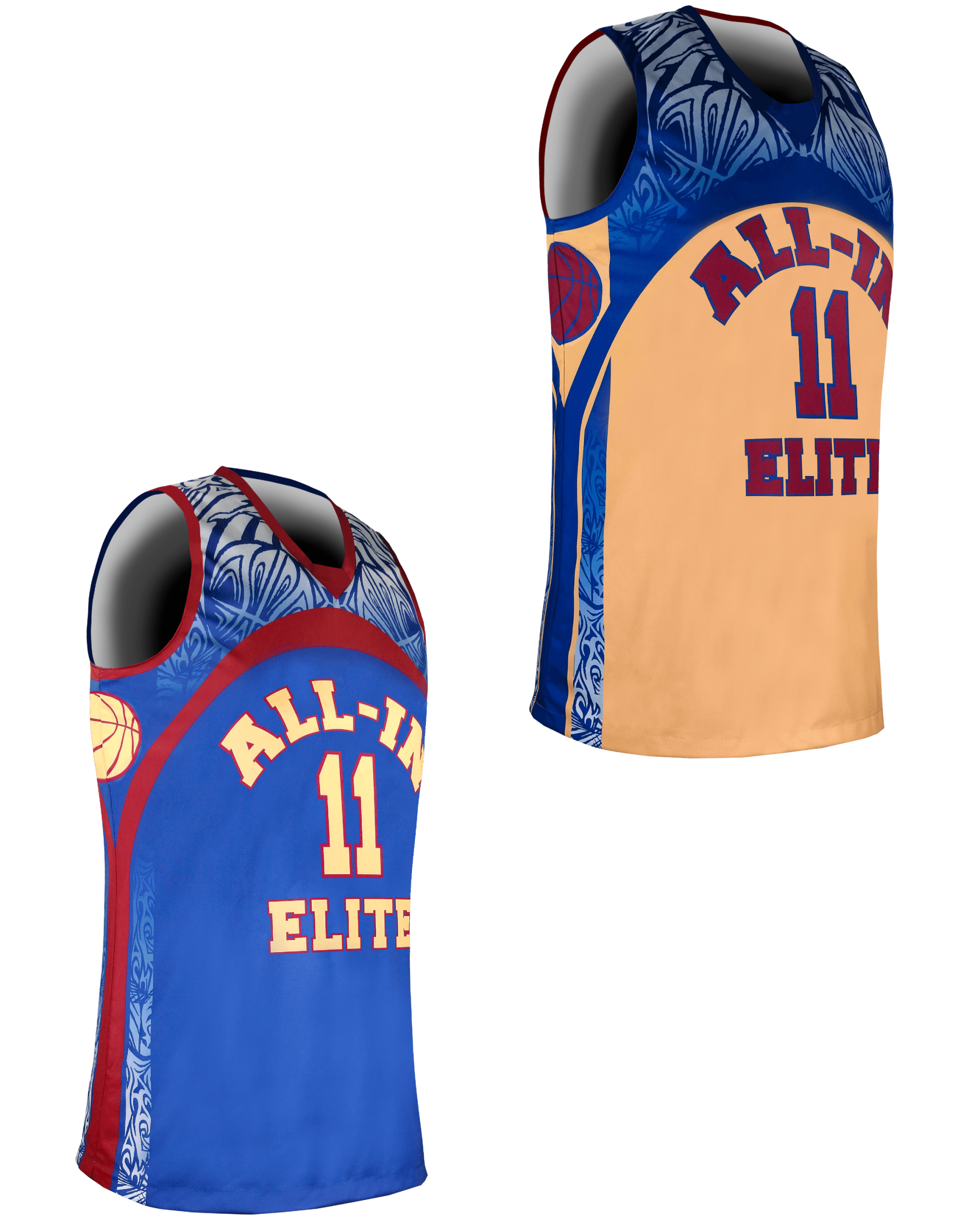 Performance REVERSIBLE Basketball Jersey 1