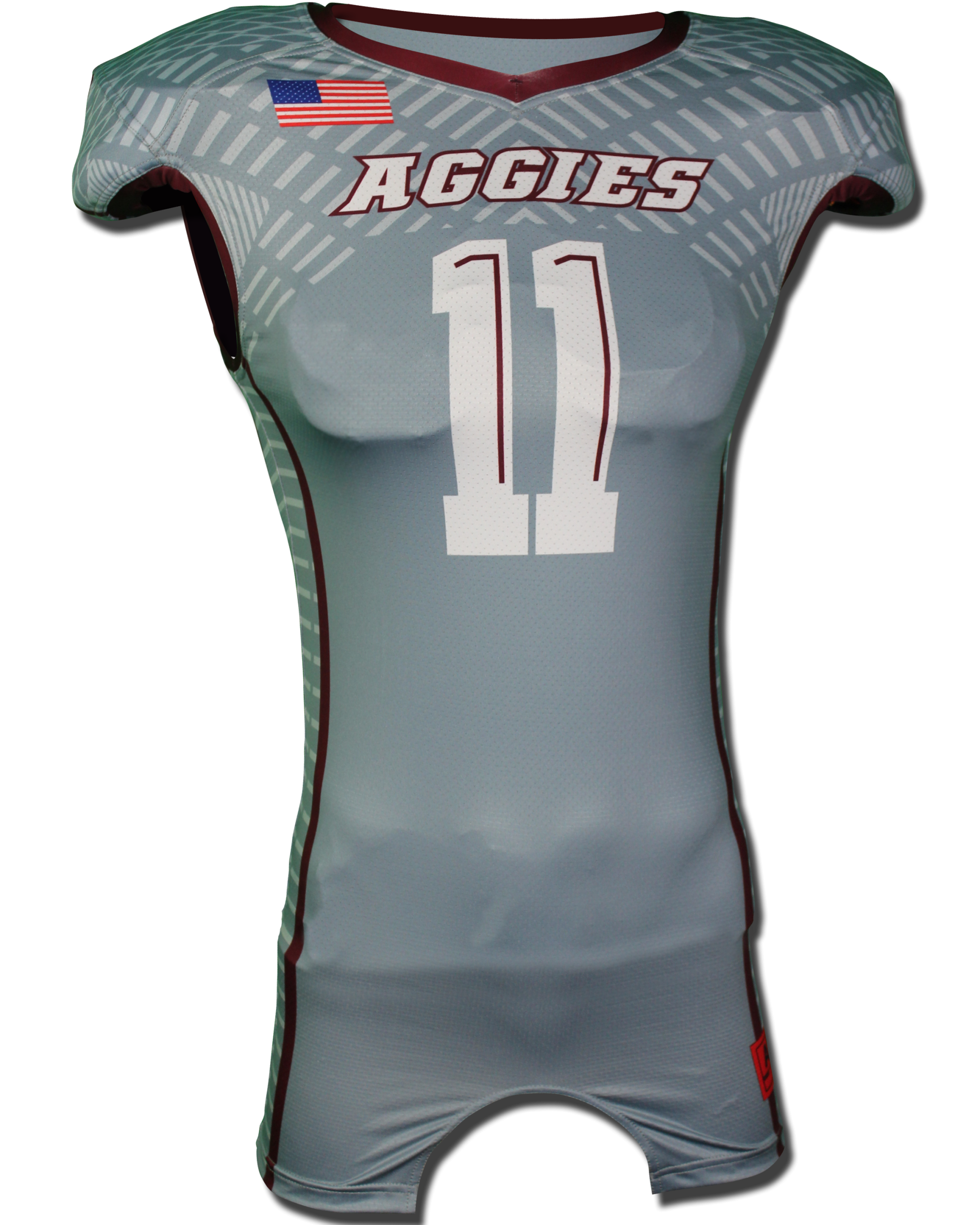 Form Fit Blitz Performance Football Jersey 1