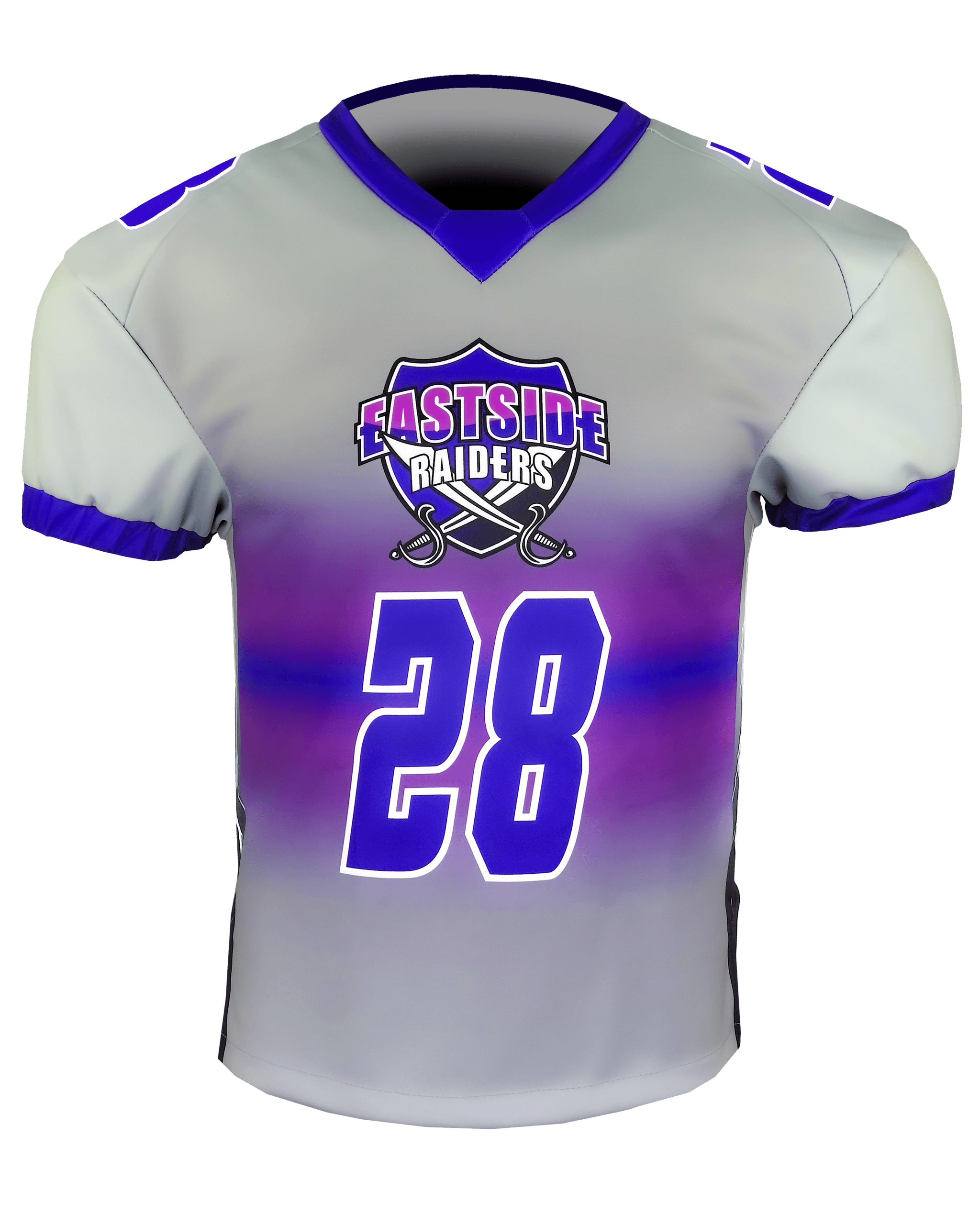 Lateral Garter Sleeve Flag Football Jersey