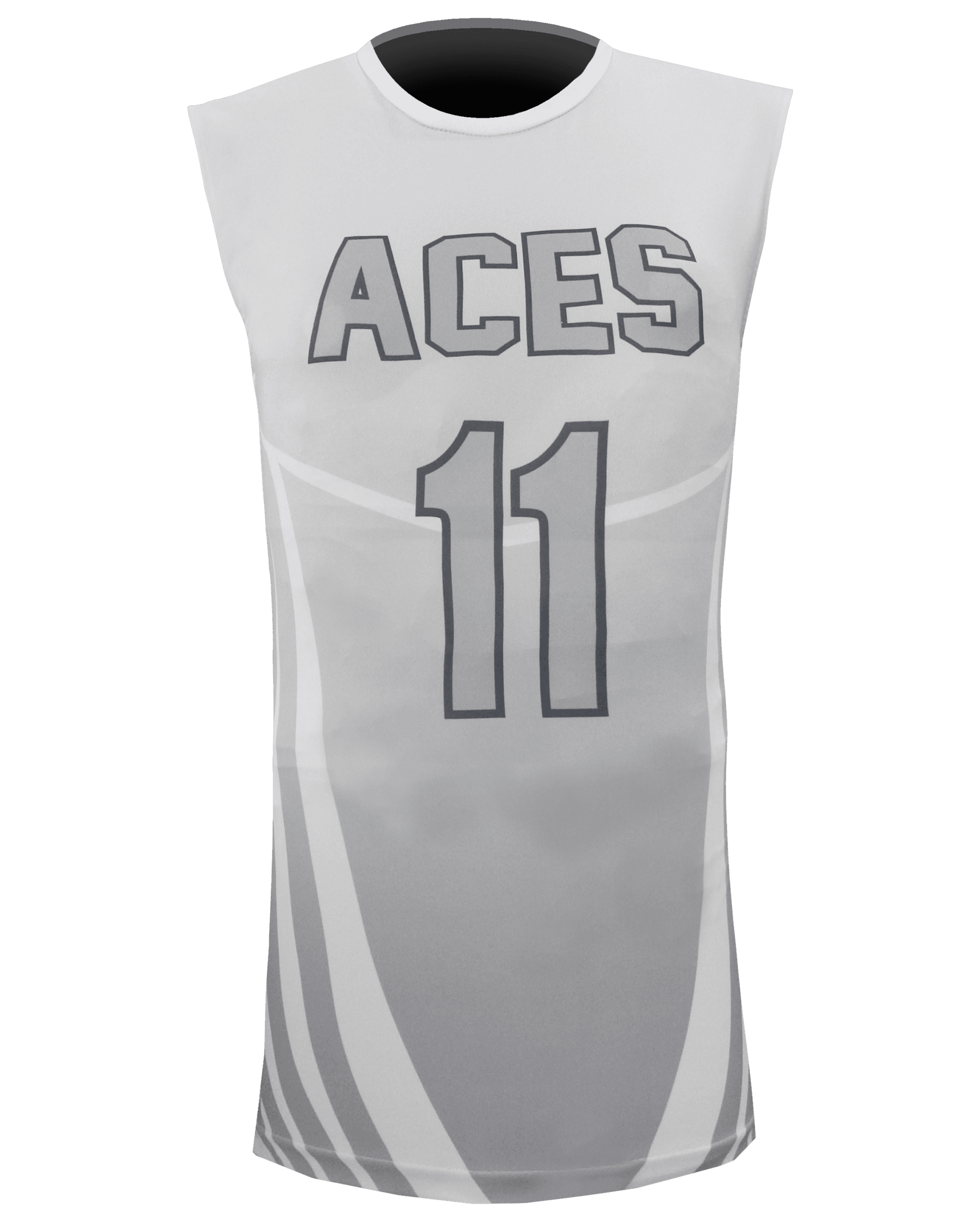 SLEEVELESS Single Ply Reversible Crew Neck Compression Shirt 2