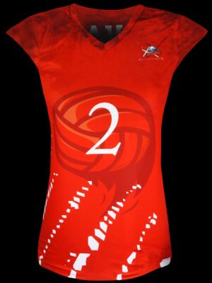 Cap Sleeve Volleyball Jersey