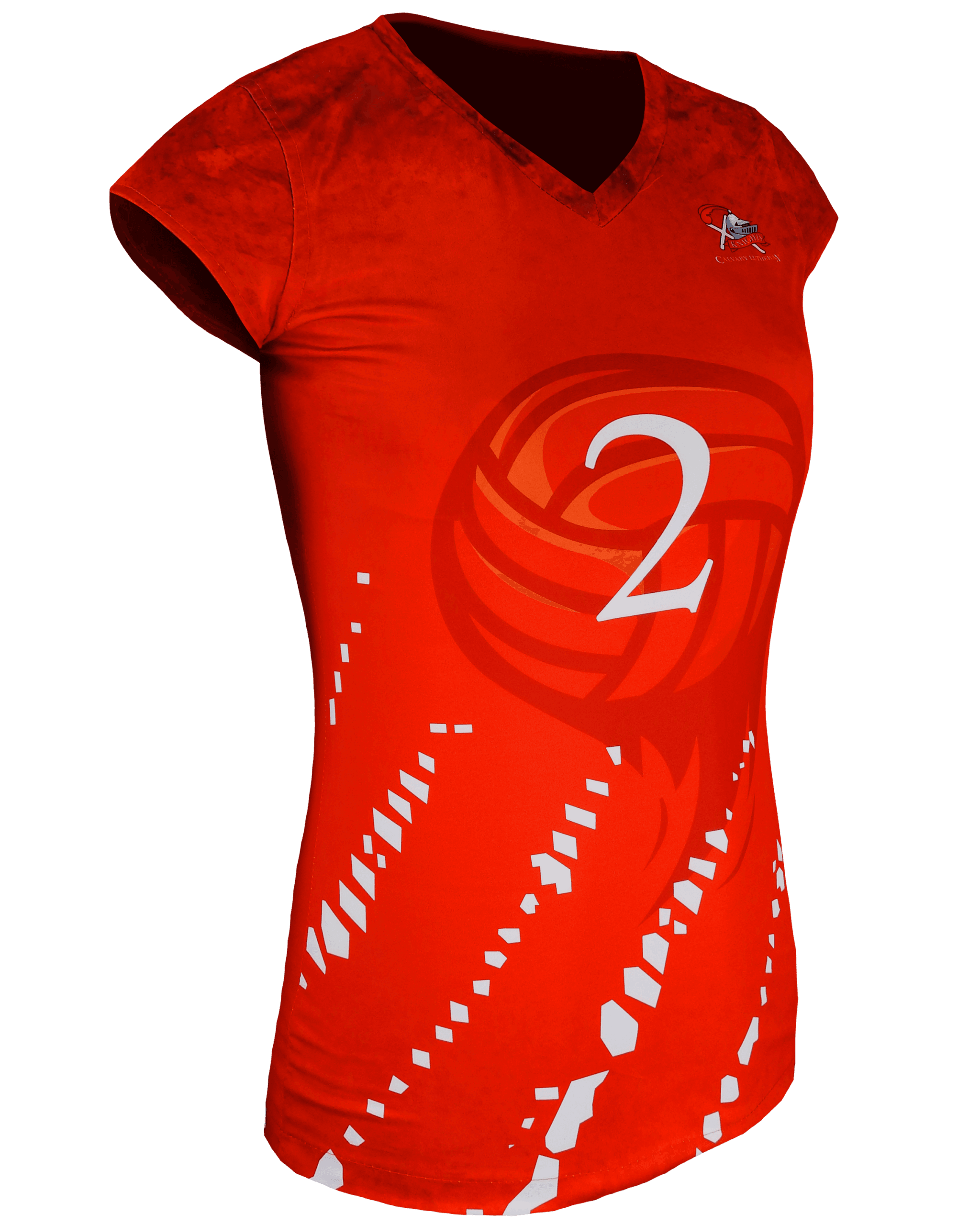 Cap Sleeve Volleyball Jersey 2