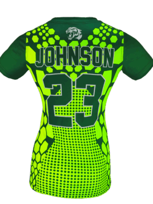 Short Sleeve Volleyball Jersey COMPRESSION (Women/Girls) 2